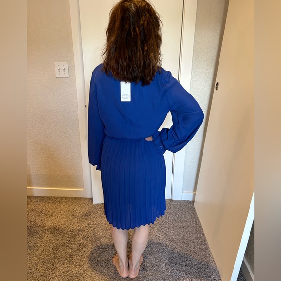 NWT royal blue work/party dress - Picture 2 of 3